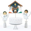Big Dot of Happiness Holy Nativity - Manger Scene Religious Christmas Centerpiece Sticks - Table Toppers - Set of 15 - 3 of 4