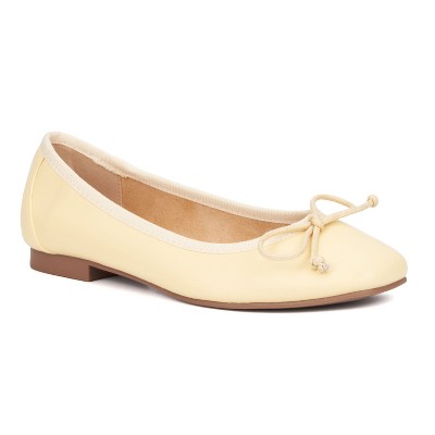 New York & Company Women's Paulina- Square Toe Ballet Flats