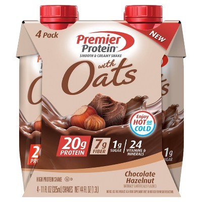 Premier Protein Shake with Oats - Choco Hazelnut - 44 fl oz