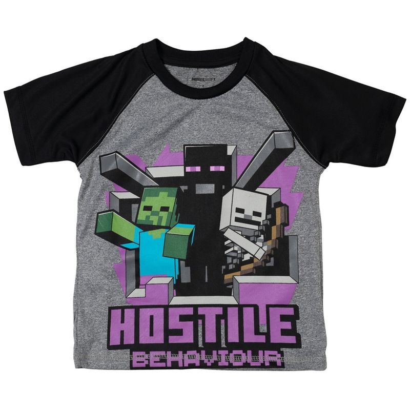 Minecraft  3 Pack Graphic T-Shirts , 5 of 8