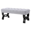 Scarlette Tufted Ottoman Bench - Christopher Knight Home - 2 of 4