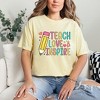 Simply Sage Market Women's Teach Love Inspire Pencil Short Sleeve Garment Dyed Tee - 2 of 4