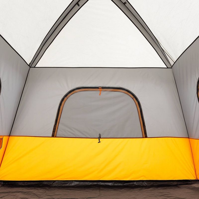 Core Equipment 6 Person Straight Wall Tent - Orange, 5 of 11