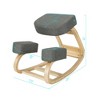 Costway Ergonomic Kneeling Chair Rocking Stool Upright Posture