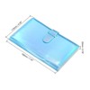 Unique Bargains PU leather DIY Mini Storage Wallet Photo Album 96 Pockets - 2 of 4