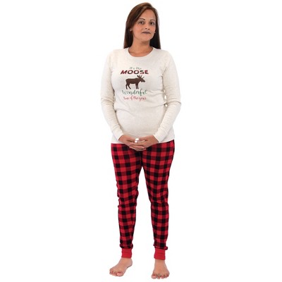 Touched by Nature Family Holiday Pajamas, Moose Kids - Hudson