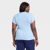 Women's Short Sleeve Ribbed T-Shirt - A New Day™ - 2 of 3