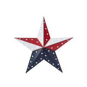 The Lakeside Collection Metal Americana Star Wall Art - 1 of 4