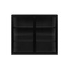 PAGED 27.56" Wall Mounted Bathroom Storage Cabinet, 3-Tier Medicine Cabinet with Glass Doors, Storage Unit for Bathroom/Kitchen - 4 of 4