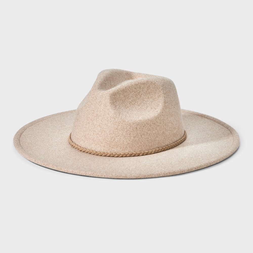 Wide Brim Fedora Hat