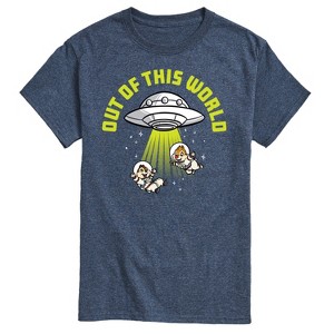 Men's - Disney - UFO Out Of This World Short Sleeve Graphic T-Shirt - 1 of 4