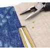 Dritz 35-Yards Home Brass Upholstery Zipper Chain Beige: Long Sewing Zippers & Dritz Zipper Pulls - 2 of 4