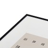 Urban Wild Studio desert check small charcoal Metal Framed Art Print - Deny Designs - 3 of 4