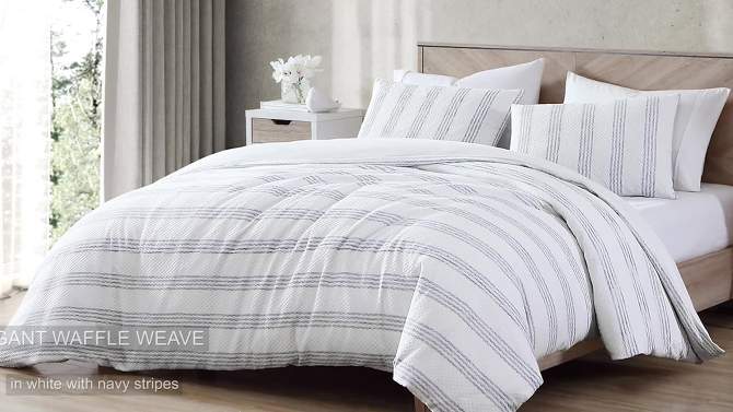Riverbrook Home 3pc Chopra Comforter Bedding Set Blue, 2 of 6, play video