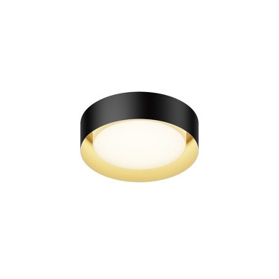 ET2 Lighting Echo 1 - Light Flush Mount in  Black/Gold