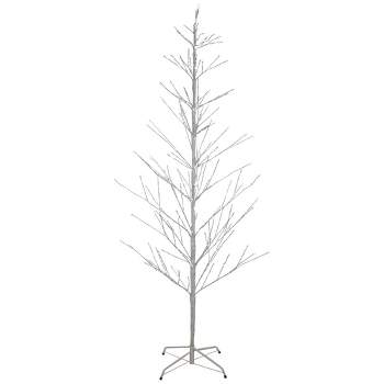 Northlight 6' LED Lighted White Birch Christmas Twig Tree - Pure White Lights