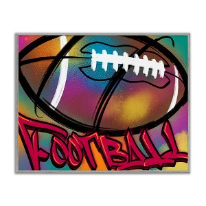 Stupell Industries Urban Sports Football, 20" x 16" - 1 of 4