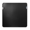 Okak 30/36IN Modern Square Bathroom Mirror with Aluminum Frame, High Reflection Vanity Mirror, Hanging Mirror for Bathroom, Living Room - 3 of 4