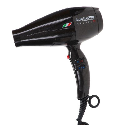 BaBylissPRO Nano Titanium Volare V1 Full-Size Dryer Ferrari-Designed Engine Black