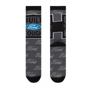 Mens Ford Built Tough Logo Crew Socks - 1 of 4