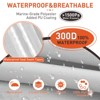 Heavy Duty Pontoon Boat Cover, 300D Waterproof Trailerable Boat Cover, 17''-28'' Marine Grade Waterproof Covers - 2 of 4