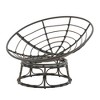 DOMETOUR Outdoor Moon Chair with Light Grey Cushion - 2 of 4