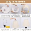FENCY Beige Shade Replacement for Table Lamps - 4 of 4