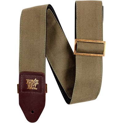 Ernie Ball Ernie Ball Canvas Strap Olive Canvas