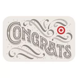Fancy Congrats Target Giftcard