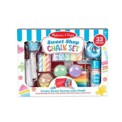Melissa & Doug Sweet Shop Chalk Set