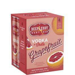 Deep Eddy Ruby Red Grapefruit RTD - 4pk/12 fl oz Cans