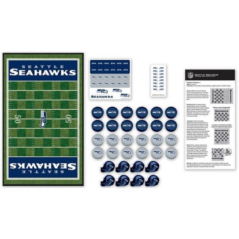 Nfl Seattle Seahawks Checkers Board Game Target