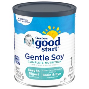 Gerber Good Start Stage 1 Soy Non-GMO Powder Infant Formula - 12.9oz - 1 of 4