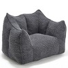 NicBex Bean Bag Chair,Beanbag Chair with Highly Resilient Foam,Adult Lounge Sofa,Large Comfy Chair for Living Room Bedroom - 4 of 4