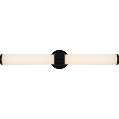 Quoizel Lighting Kaye 1 - Light Vanity in  Matte Black