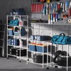 2 Pack 5 Tier Shelf Wire Shelving Unit, NSF Heavy Duty Wire Shelf Metal Large Storage Shelves Height Adjustable Utility - 4 of 4