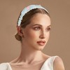 Unique Bargains Halloween Christmas Girl's Classic Mesh Headbands 5.51"x4.72"x0.28" Lake Blue Pink 2 Pcs - 2 of 3