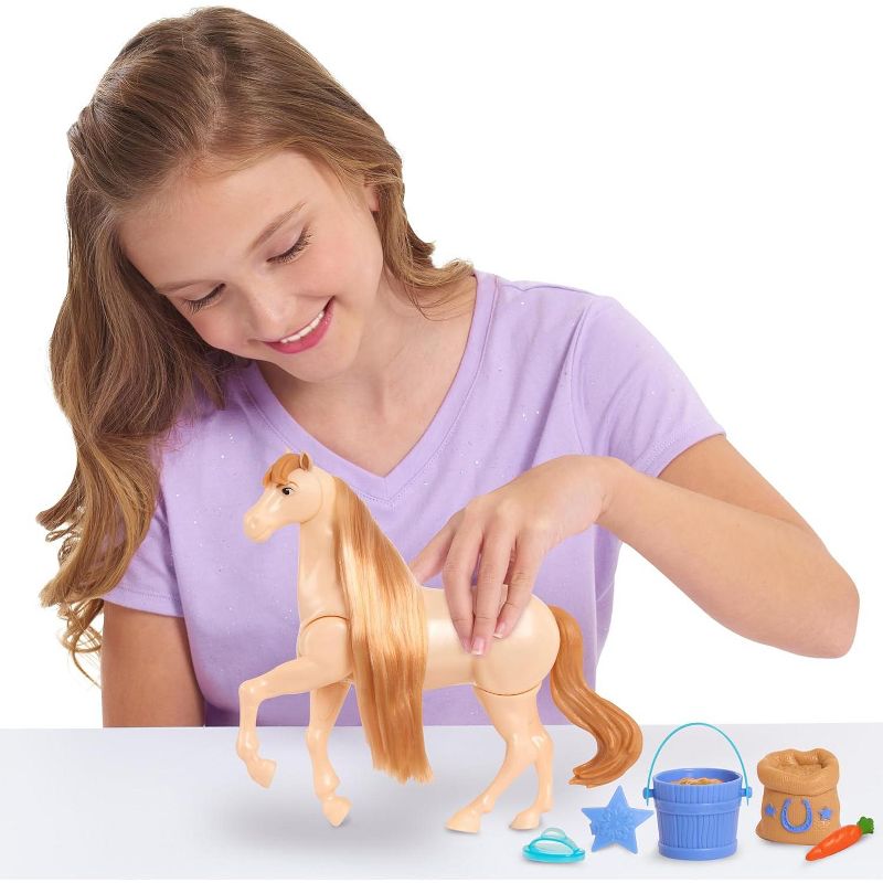 Spirit Riding Free, Sounds and Action Horse Feed Set, Mystery, 2 of 5