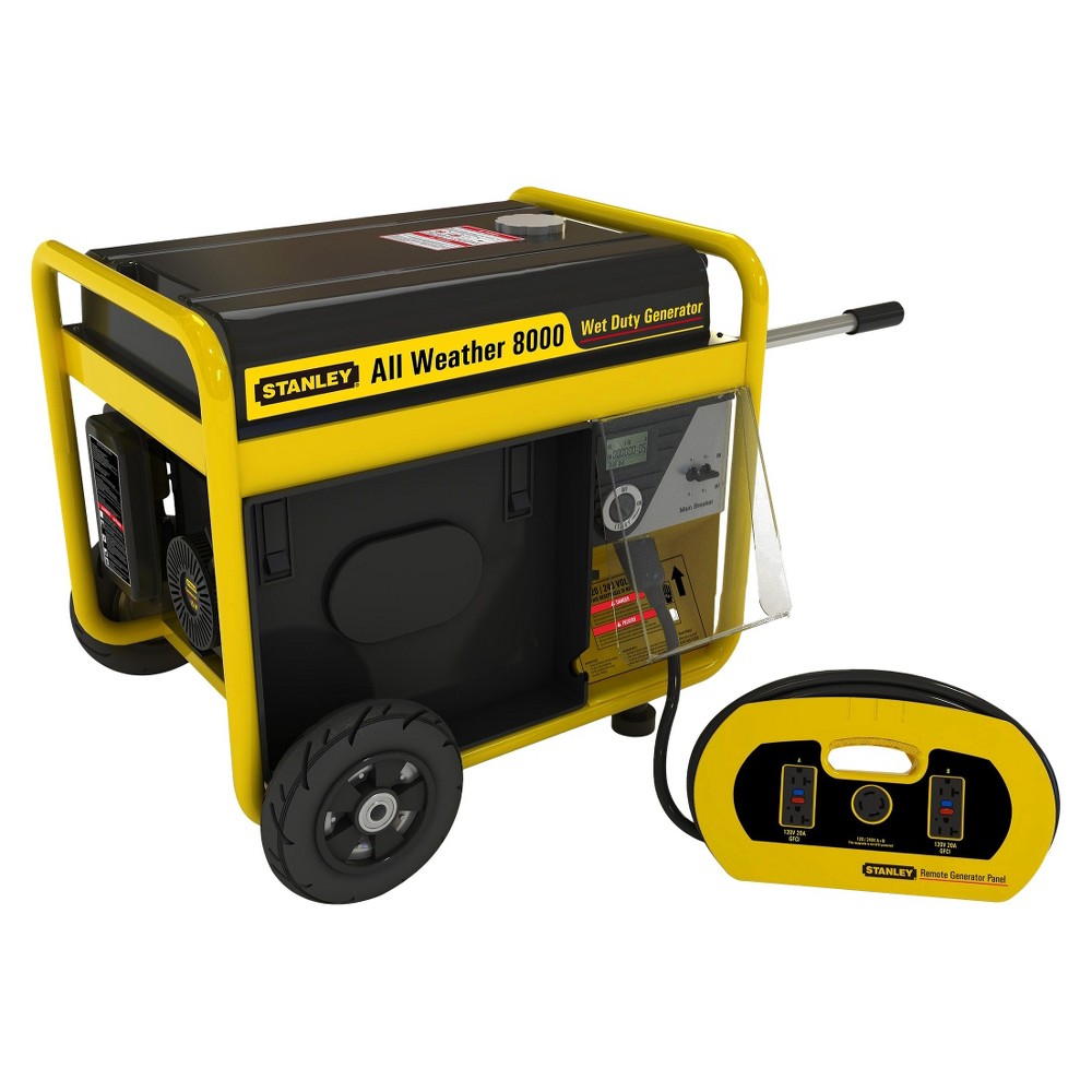 UPC 891523000079 product image for STANLEY 8000 Running Watt, 10000 Surge Watt Commercial Duty All Weather Portable | upcitemdb.com