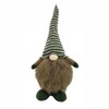 HomeRoots 20" Green And Brown Fabric Standing Gnome Sculpture - 4 of 4