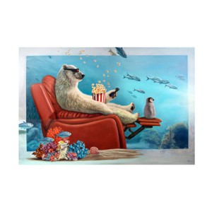 Trademark Fine Art - Lucia Heffernan Lazy Boy Canvas Art - 1 of 4