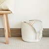 Juvale 2 Pack Woven Plant Basket - Boho Style Indoor Floor Planters with Plastic Liner - 3 of 4