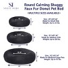 Round Calming Shaggy Faux Fur Donut Pet Bed by Sweet Home Collection® - 2 of 4
