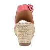 Journee Collection Womens Crew Wedge Heel Espadrille Sandals - 3 of 4