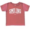 The Juniper Shop SmileyWorld Arched Varsity Toddler Short Sleeve Tee - 3 of 4