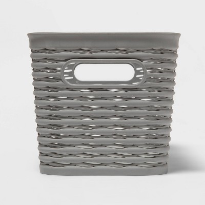 Wave Narrow Medium Storage Bin White - Brightroom™ - Yahoo Shopping