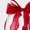Gemmed Bow Hair Clip - Wild Fable™ Red - 3 of 3
