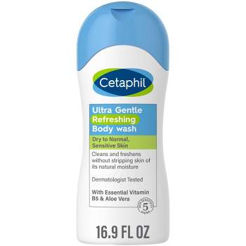 Cetaphil Ultra Gentle Body Wash - Refreshing Scent - 16.9 fl oz