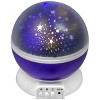 Sorbus 360-Degree Rotating Star Moon Projection Lamp with LED Timer - for Room Decor - 4 of 4