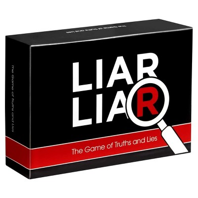 LIAR LIAR - The Game of Truths and Lies - Family Friendly Party Games -  Card Game for All Ages - Adults